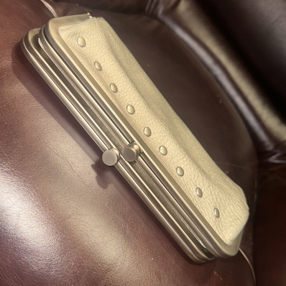 Chico’s Faux Leather Foldout Clutch - Picture 8 of 16